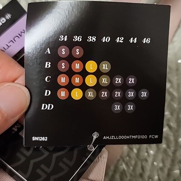 New with tags Maidenform wireless multi way beige bra size 3XL - Picture 5 of 8